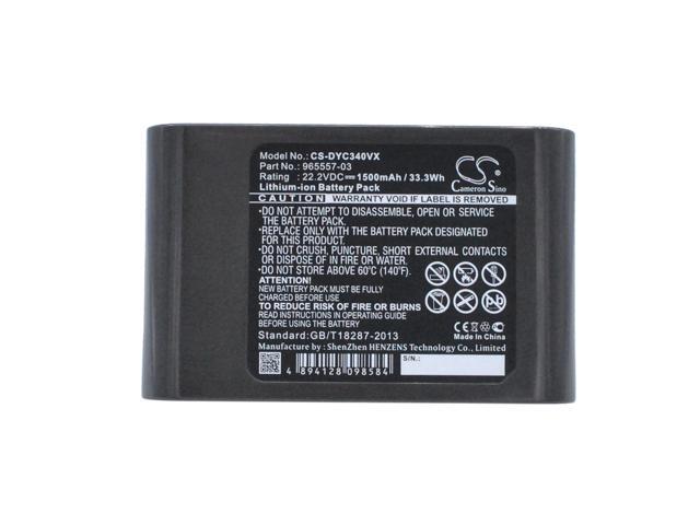 Battery for Dyson Vacuum DC31 Animal DC34 DC35 DC44 DC45 SV DC56 TypeB 202932-02