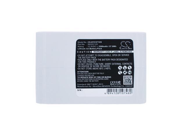 Battery for Dyson Vacuum 965557-03 Type-B DC31 Animal DC34 DC35 DC56 DC57 2500mA