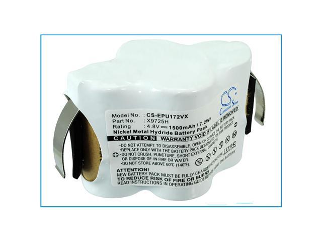 Vacuum Battery for Shark Euro Pro X9725H V1720 V1725 V1725H CS-EPU172VX 1500mAh