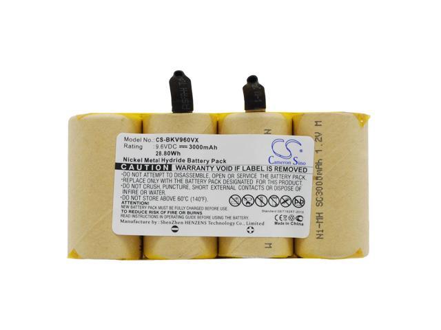 Vacuum Battery for Black and Decker DV9605 DV9605-H1-3-90524185 Dustbuster 9.6V