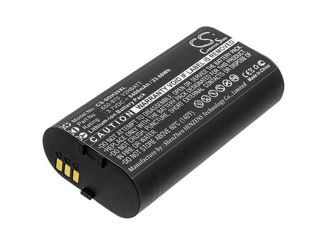 Battery for Sportdog 650-970 TEK-V2HBAT TEK 2.0 GPS handheld Dog Collar 6400mAh