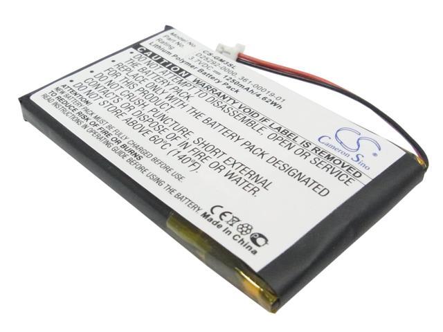 1250mAh Battery for Garmin iQue M3, iQue M4, 361-00019-01, D25292-0000