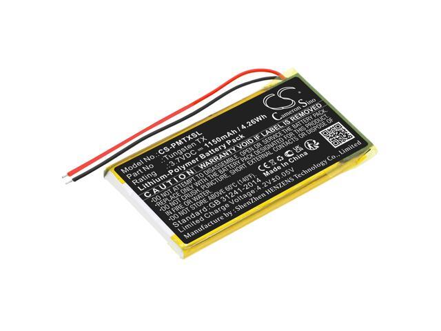 Battery for Palm Tungsten TX CS-PMTXSL Pocket PC PDA 3.7v 1150mAh 4.26Wh NEW