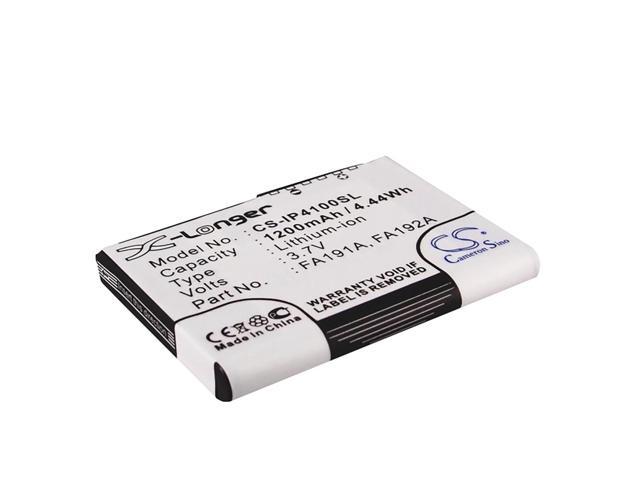 Battery for HP iPAQ h4100 h4135 h4150 h4155 343110-001 Pocket PC PDA 1200mAh
