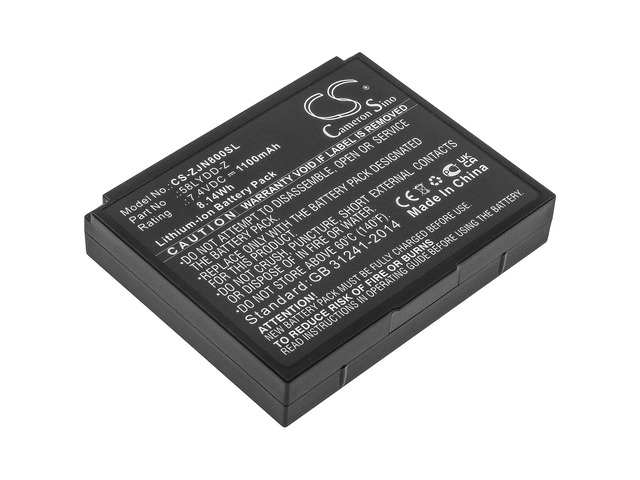 Battery for Zjiang ZJ-5802 ZJ-8001 58LYDD-Z Portable Printer CS-ZJN800SL 1100mAh