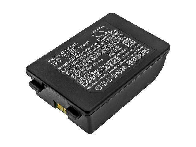 Battery for Brady BMP71 M71-BATT Portable Printer CS-BMP710SL 12.0v 2000mAh