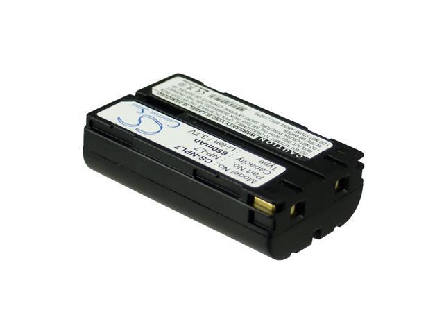 Battery for Casio QV3000-PROPACK QV-3EX QV-EX3 XV-3 NP-L7 NPL7 CS-NPL7 650mAh