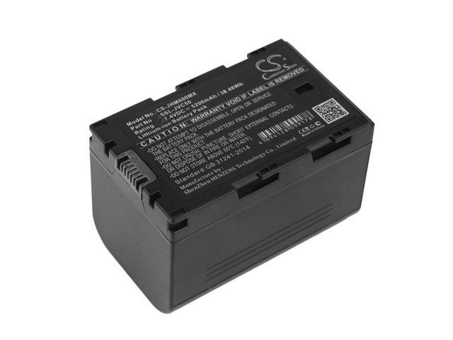 Battery for JVC GY-HM200 GY-HM600 GY-HM650 GY-HMQ10 GY-LS300CHE SSL-JVC50 5200mA
