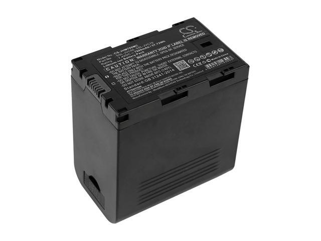 Battery for JVC GY-HM200E GY-HM600 GY-HMQ10U LC-2J SSL-JVC50 SSL-JVC70 7800mAh