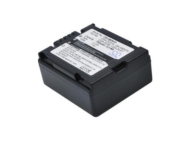 Battery for Panasonic CGA-DU06 CGA-DU07 CGR-DU07 HITACHI VW-VBD070 DZ-BP7SW