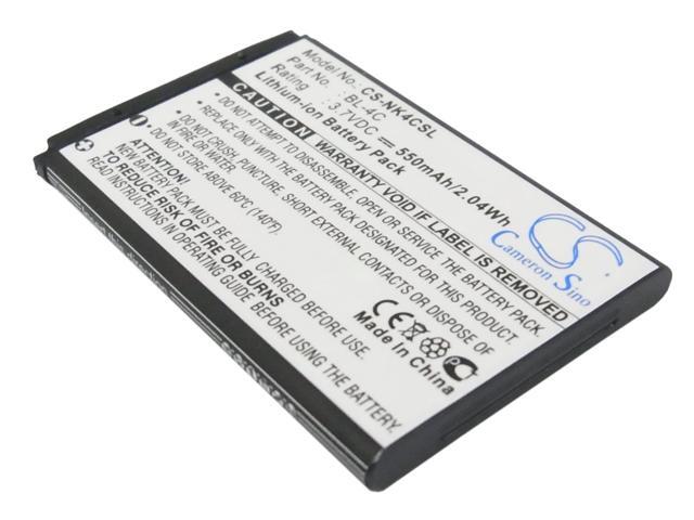 Battery for Nokia 6100 6300 Olympia Vox Color 2159 Myphone BL-4C MP-S-A2 550mAh