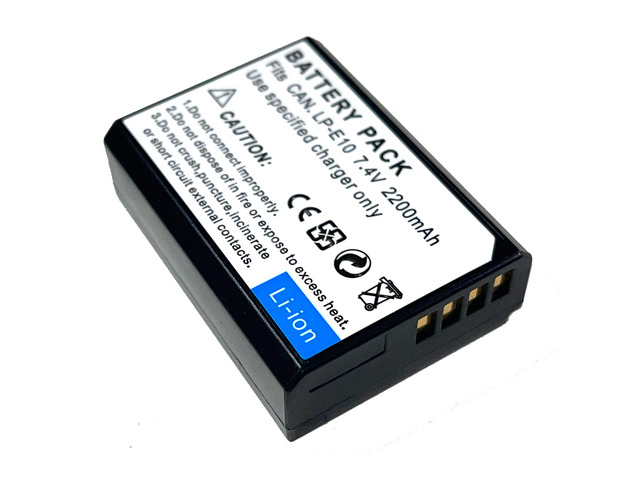 Battery for Canon LP-E10 for EOS Rebel T5 T3 1200D 1100D Kiss X50 X70 DSLR LPE10 LP E10
