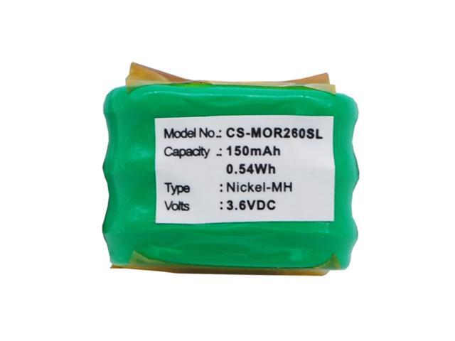 Battery for Motorola PMB3.6b R2600 R2660 R2670 CS-MOR260SL PLC 3.6v 150mAh Ni-MH