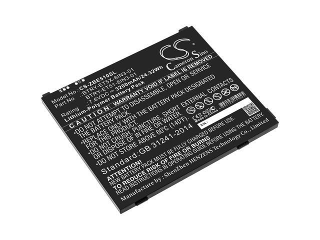 Battery for Zebra ET51 ET51AE-W12E ET56 BTRY-ET51-8IN3-01 BTRY-ET5X-8IN3-01