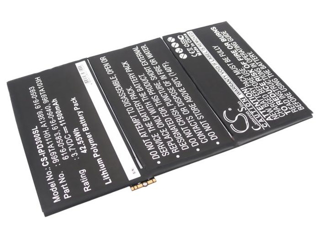 Battery for Apple iPad 3 HD 616-0586 616-0592 616-0593 616-0604 A1403A A1416