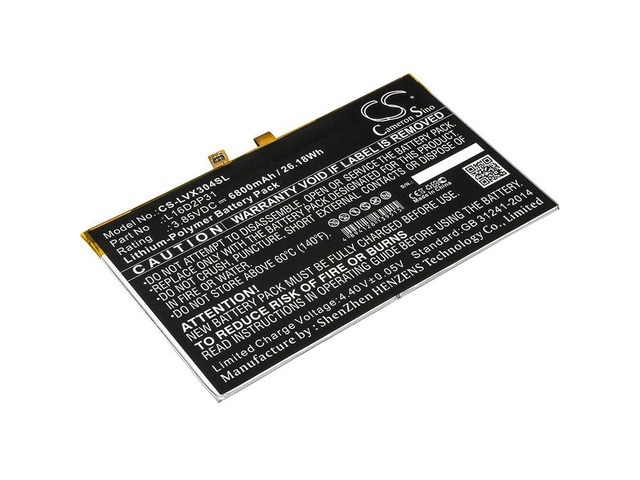 Battery for Lenovo Tab 4 10 10.1 TAB4 TB-X304F TB-X304L L16D2P31 CS-LVX304SL