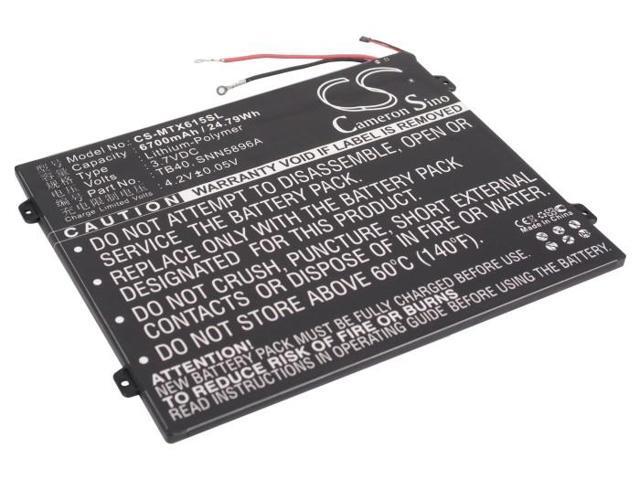 Battery for Motorola MZ615 MZ616 MZ617 Xoom 2 10.1 L-L-L DC110510 SNN5896A TB40