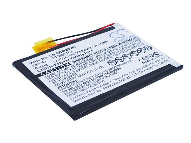 Battery for RCA RCT6077W2 PT3867103 7' Tablet 62118460770 CS-RCW200SL 3000mAh