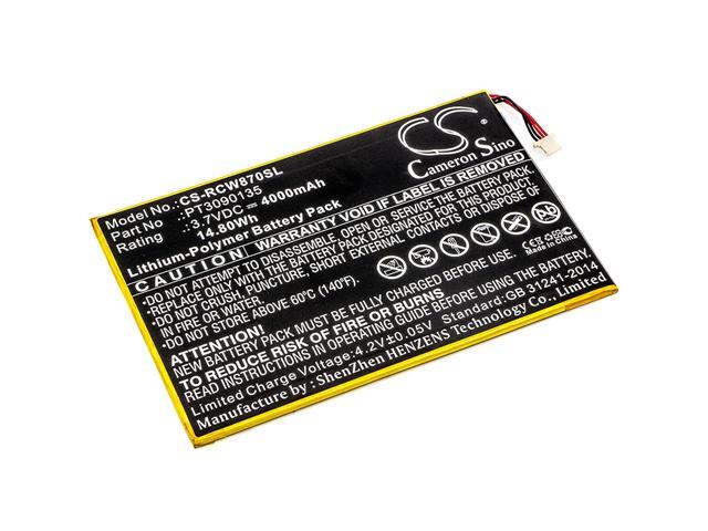 Battery for RCA Cambio Galileo Pro 11.5' Maven Viking 10.1' W101SA23T1 PT3090135