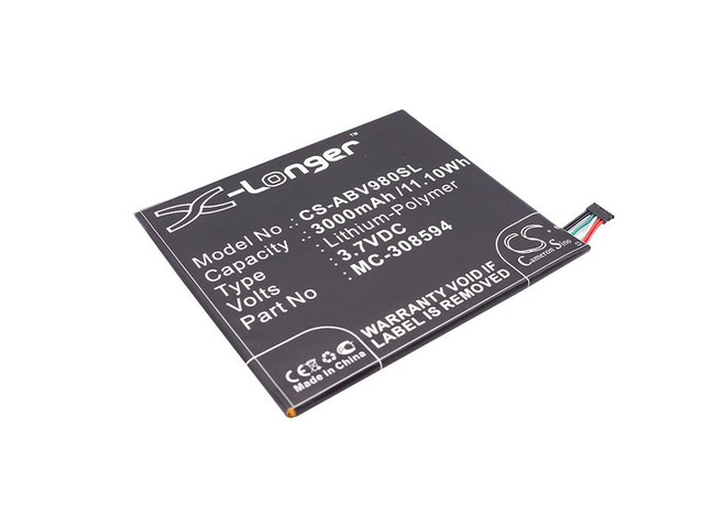 Battery for Acer Iconia One 7 B1-770 KT.0010H.003 PR-329083 1ICP4/90/84 Tablet