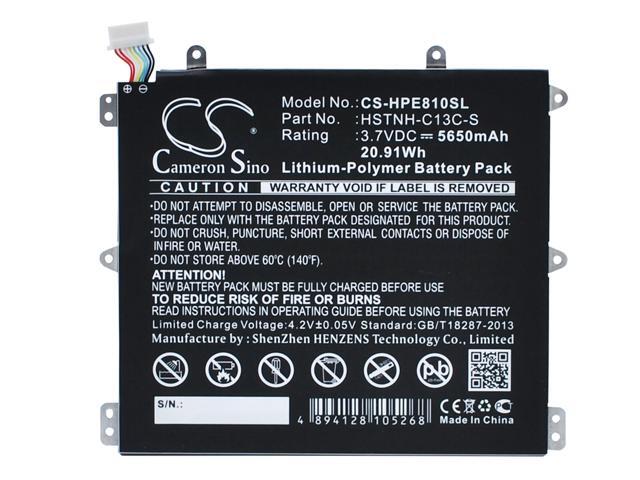 Battery for HP 7600US HSTNH-H408C Slate 8 Plus Pro BY02 BY02021 HSTNH-C13C-S
