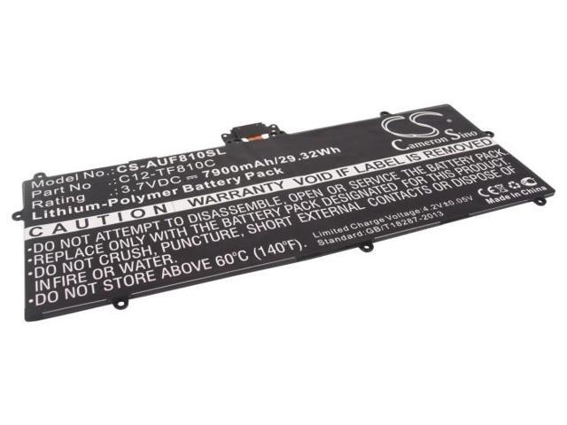 Battery for Asus TF810 TF810C Vivo Tab C12-TF810C Tablet CS-AUF810SL 7900mAh