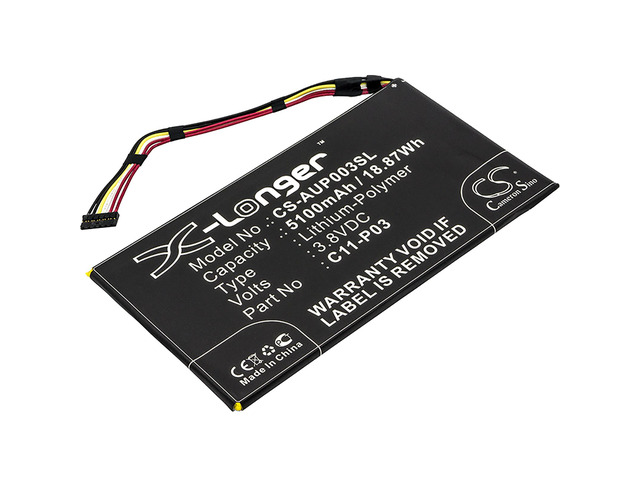 Battery for Asus Padfone 2 (A68) Tablet C11-P03 CS-AUP003SL 3.8v 5100mAh 18.87Wh