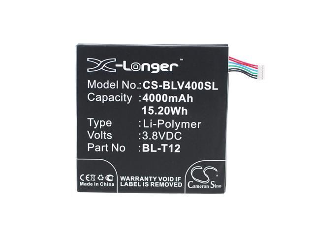 Battery for LG Pad 7.0 V400 V410 BL-T12 EAC62438201 Tablet CS-BLV400SL 3.8v