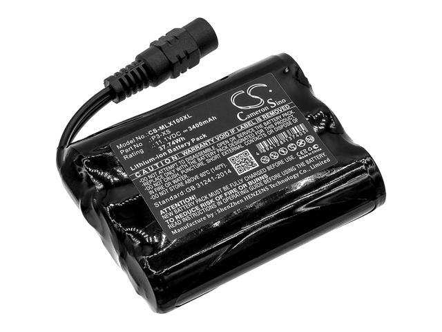 Battery for Minelab Sovereign XS P3-XS Metal Detector CS-MLX100XL 11.1v 3400mAh
