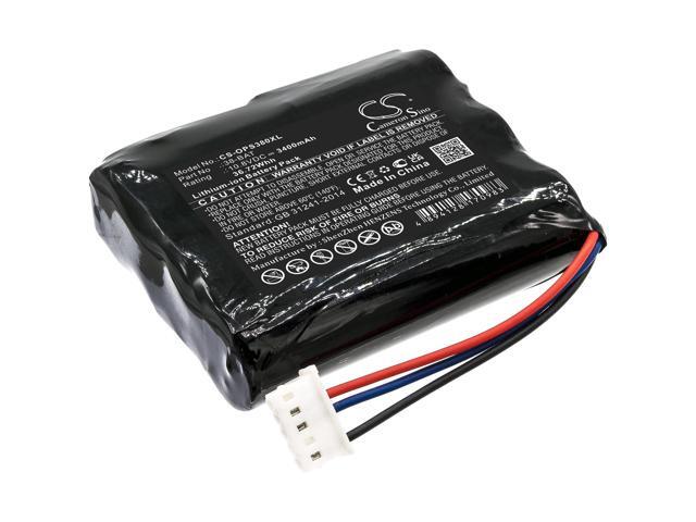 Battery for Olympus 38DL Plus Ultrasonic Thickness 38-BAT CS-OPS380XL 3400mAh