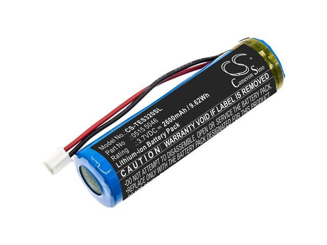 Battery for Testo 320 Combustion Analyzer 0515 5046 CS-TES320SL Li-ion 2600mAh