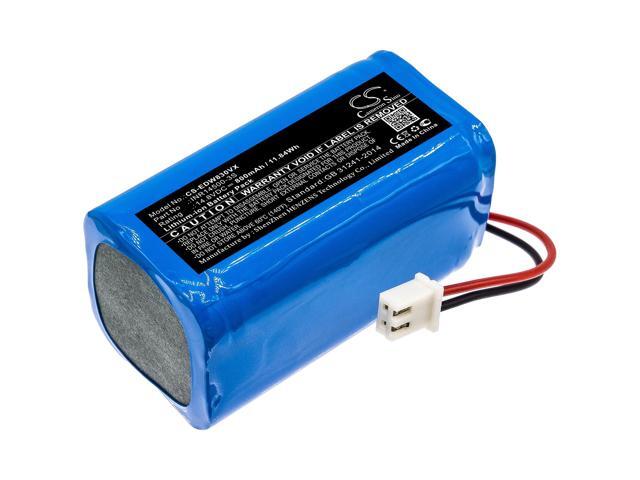 Battery for Ecovacs W830 W830-RD W830S W836 W850 W855 W930 W950 INR14500-3S