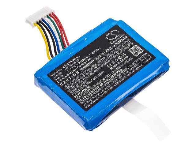 Battery for Castles V3 VEGA3000-3G Dejavoo Z9 Blue IP604355-2P CS-CTA300SL