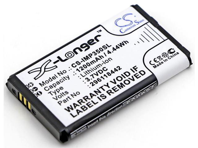 Battery for Ingenico iMP350 01P1575A USBLU01A USBLU03A iSMP Companion 296118442
