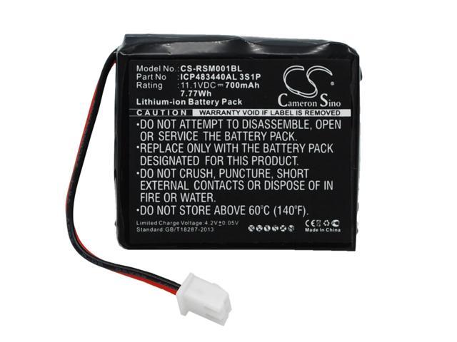Battery for Ratiotec Soldi Smart Banknote Tester ICP483440AL 3S1P CS-RSM001BL