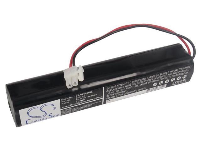 Battery for VeriFone TOPAZ 23149-01 Payment Terminal CS-VFT901BL 14.4v 1500mAh