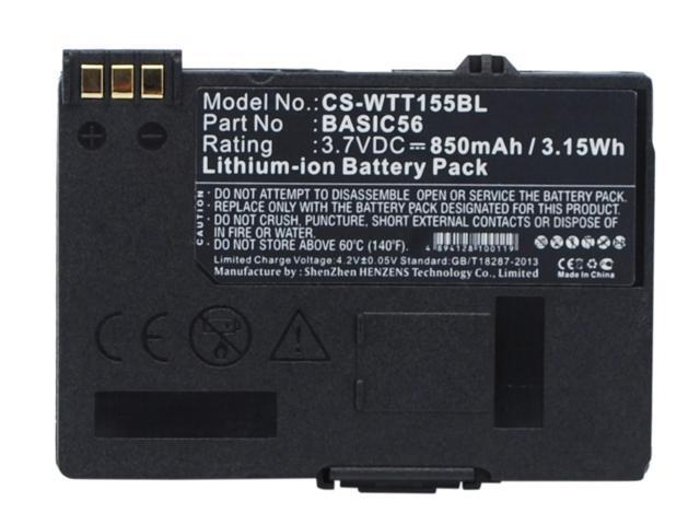 Battery for Way Systems MTT 1500 1510 1531 1556 1571 1581 BASIC56 CS-WTT155BL