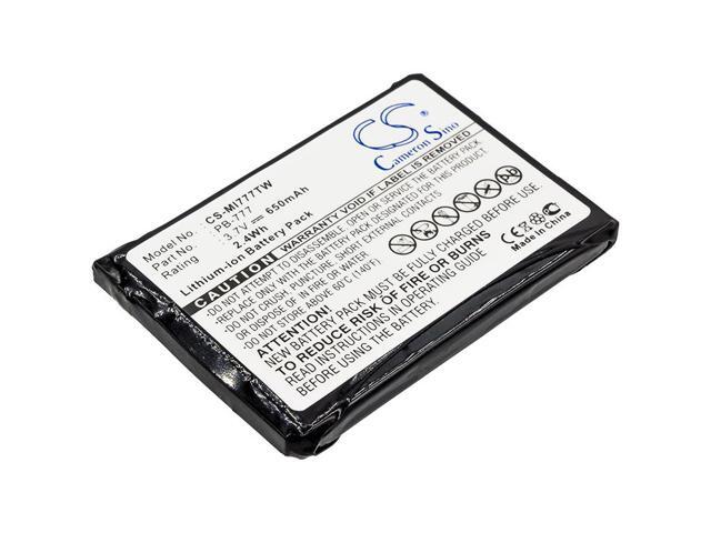 Battery for Midland 777 PMR446+ PB-777 Two-Way Radio CS-MI777TW 650mAh 2.41Wh