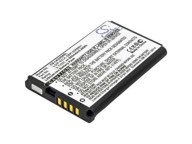 Battery for T-Mobile LG 236C 237C 440G B470 500G A100 A170 LGIP-531A SBPL0088801