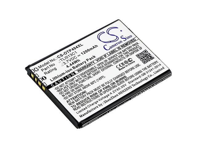 Battery for Alcatel 4052C 4052R Go Flip V One Touch Cingular OT-4044C TLi013C1