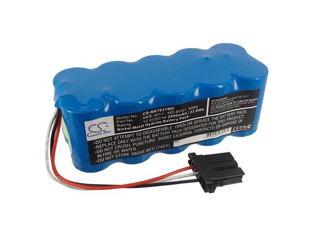 Battery for Nihon Kohden TEC-5500 TEC-5521 TEC-7631 NKB-301V X065 MD-BY01 SB551V