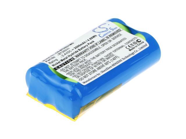 Battery for BrandTech accu-jet controllers BT26531 CS-BTH531MD 2.4Vv 2000mAh