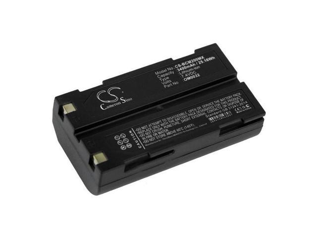 Battery for Smiths MCR-1821J/1-H BCI Capnocheck II Capnograph OM0032 8408 3400mA