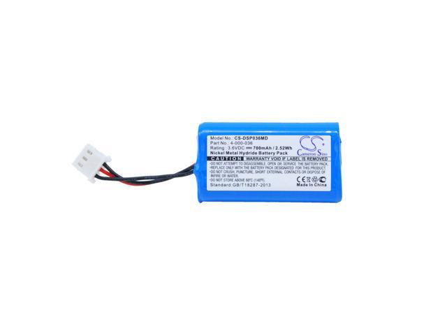 Battery for Drummond Scientific Portable PK XL XP2 4-000-036 CS-DSP036MD 700mAh