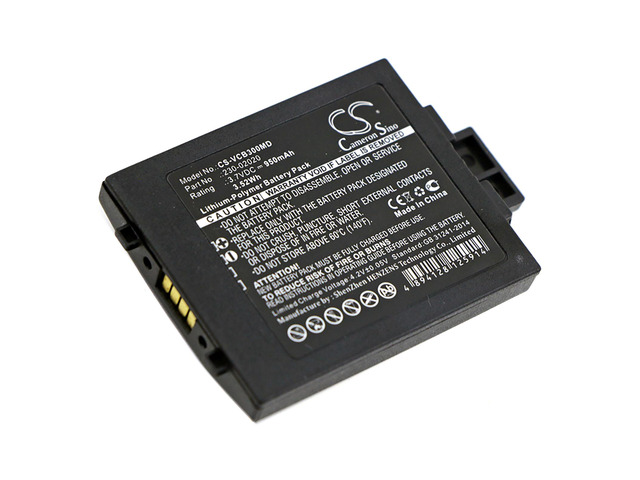 Black Battery for Vocera B3000N B3000 B3000E 230-01924 230-02020 CS-VCB300MD