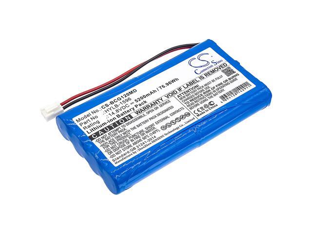 Battery for Biocare IE12 IE12A HYLB-1596 CS-BCG120MD 14.8v 5200mAh 76.96Wh