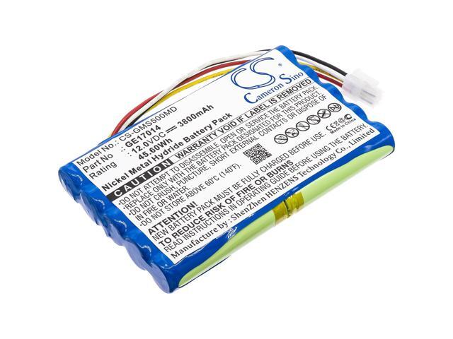 Battery for GE Datex-Ohmeda S/5 S/5CAM S5 S5CAM 10HR4/3AU 17014 AMED2002 B11221