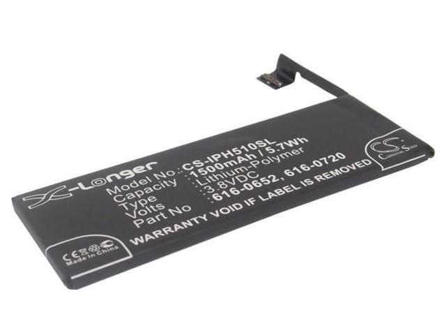 Battery for Apple A1234 A1533 iPhone 5s 616-0719 616-0720 616-0722 616-0728