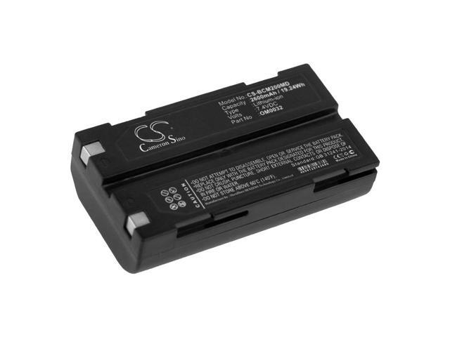 Battery for BCI Capnocheck II Capnograph Smiths MCR-1821J/1-H OM0032 8408 2600mA