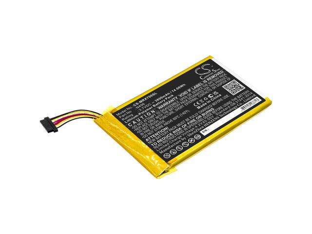 Battery for Magellan TRX7 N496 GPS Navigator CS-MRX700SL 3.7v 3800mAh 14.06Wh